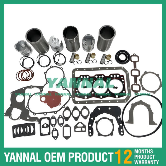 Cylinder liner kit with gasket for Changchai ZN390 engine spare parts -