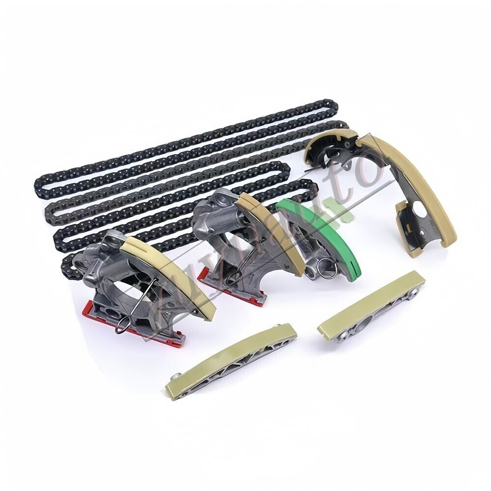 Timing Chain Rail Guide Tensioner Set for Audi A7,Q7,S4,S5 3.0 TFSI CGW CJT n