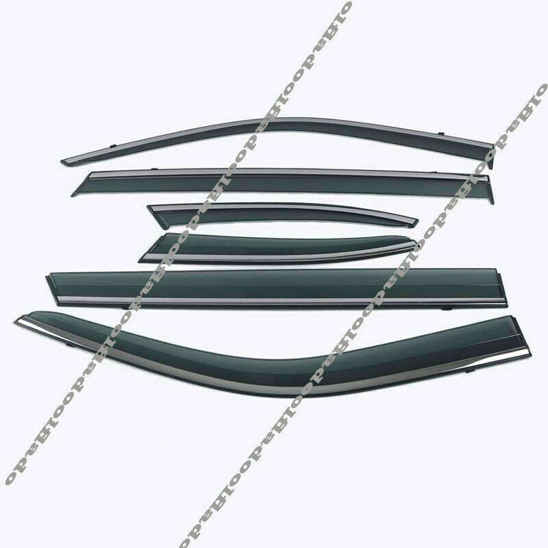 Window Visor Vent Shades Sun Rain Guard Cover for Toyota Highlander 2020-2024