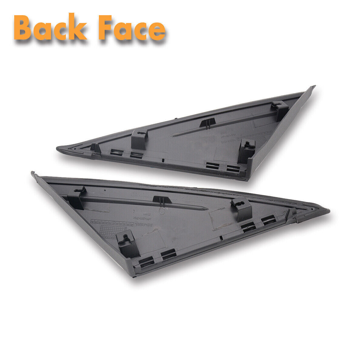 One pair of fender corner molding mirror chrome trim protective covers  for ford  Focus 2012-2017.