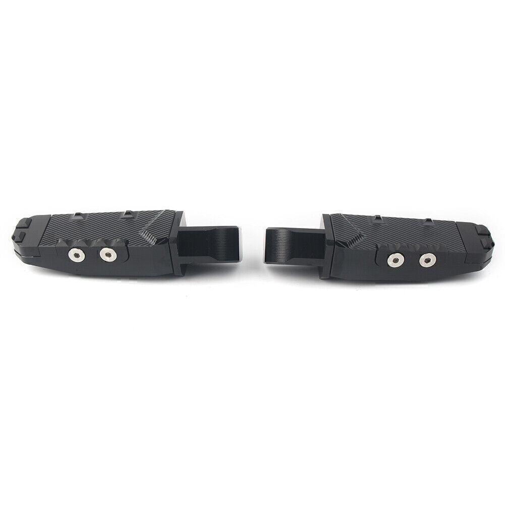 Rear Passenger Footrests Foot Pegs Pedal Pads Fit for Yamaha YZF R1 R6 R1M R1S Black