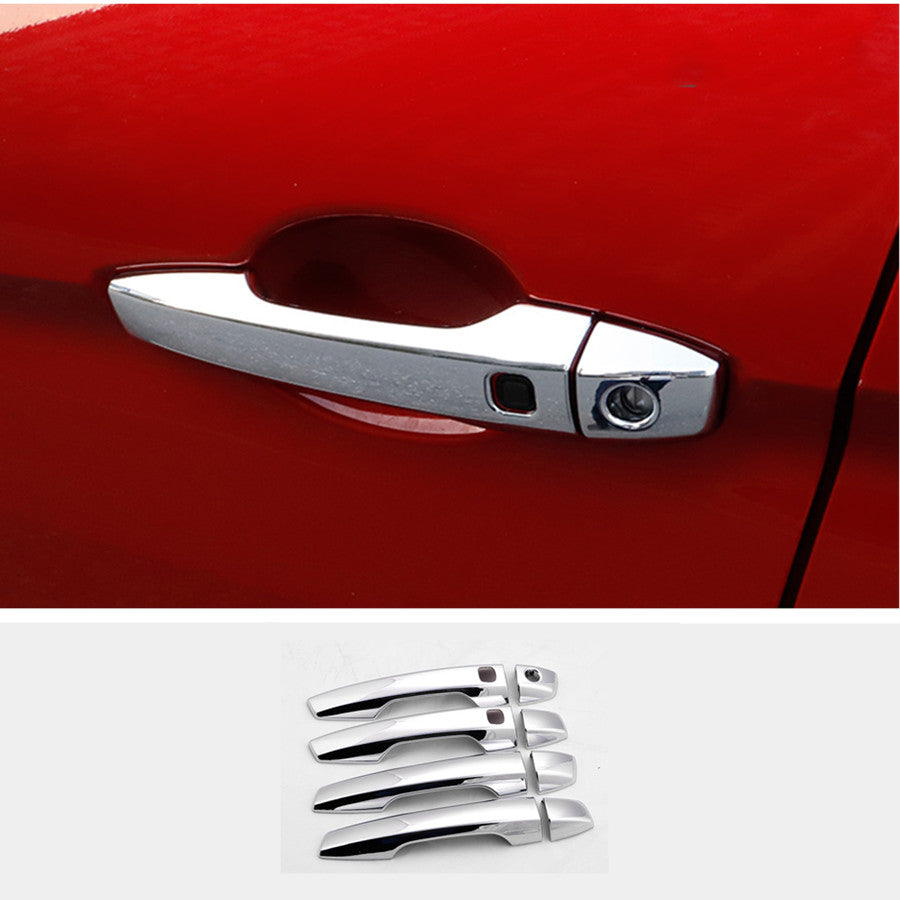 ABS Chrome Door Handle Cover Molding Trim For Eclipse Cross 2018-2022 v