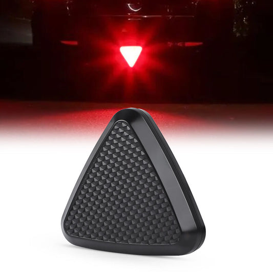 Car Style Triangle LED Rear Stop Tail 3rd Third Brake Light Lamp RED Universal