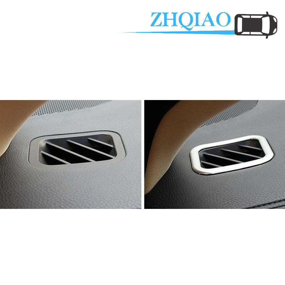 Car ABS Chrome Air Vent Cover Trim Fit for Toyota Highlander/Kluger 2014-2018