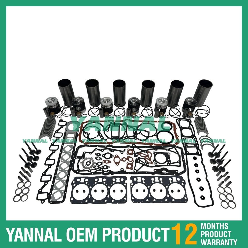 The all-new DE12 engine rebuild and overhaul kit is suitable for Doosan.