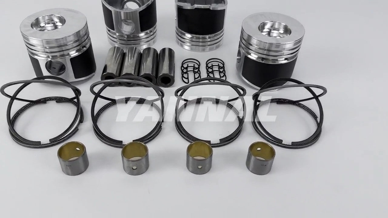 for Mitsubishi K4E-DI engine parts with piston rings