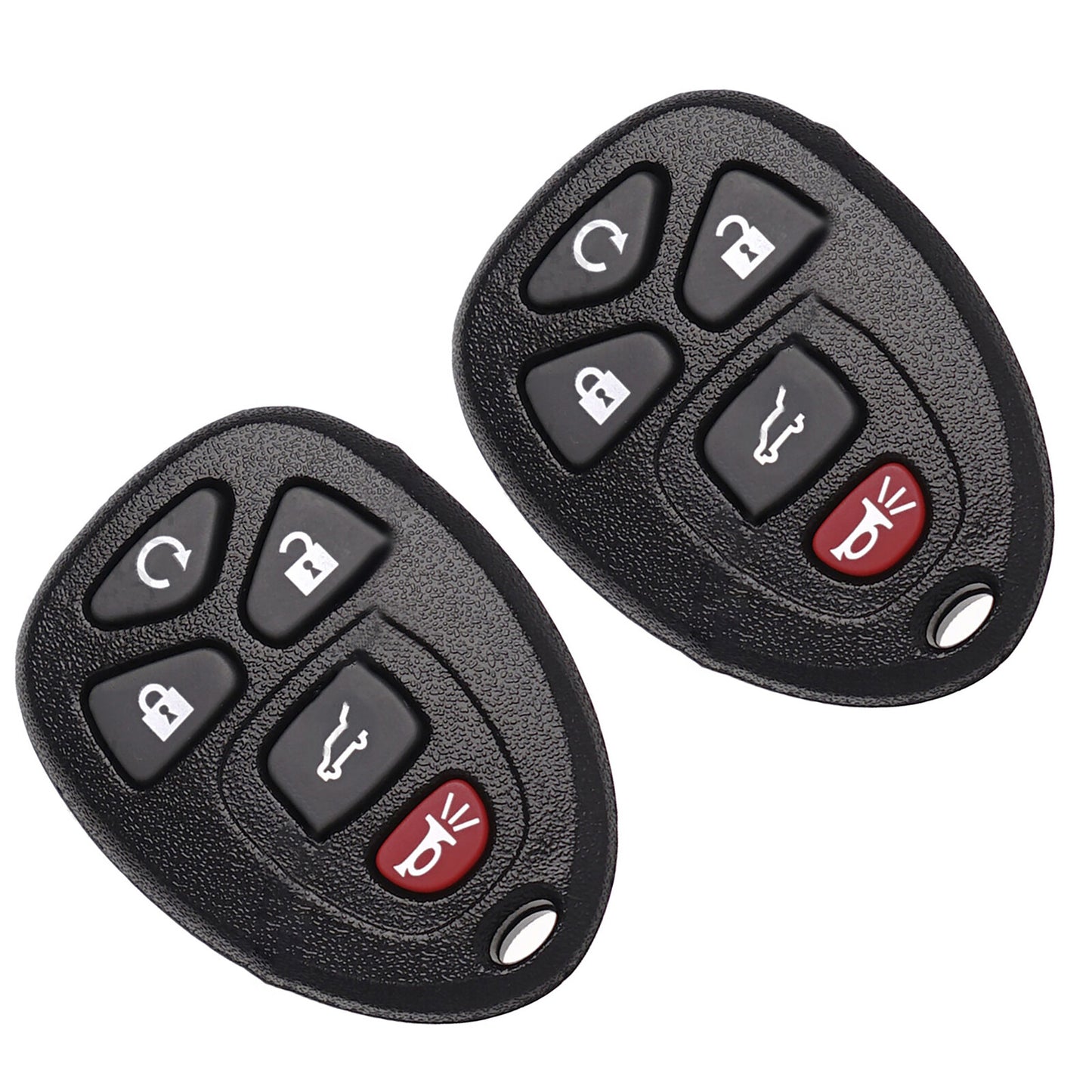 2 5-Button Keyless Entry Remote Car Key for Chevrolet for GMC for Cadillac Kit