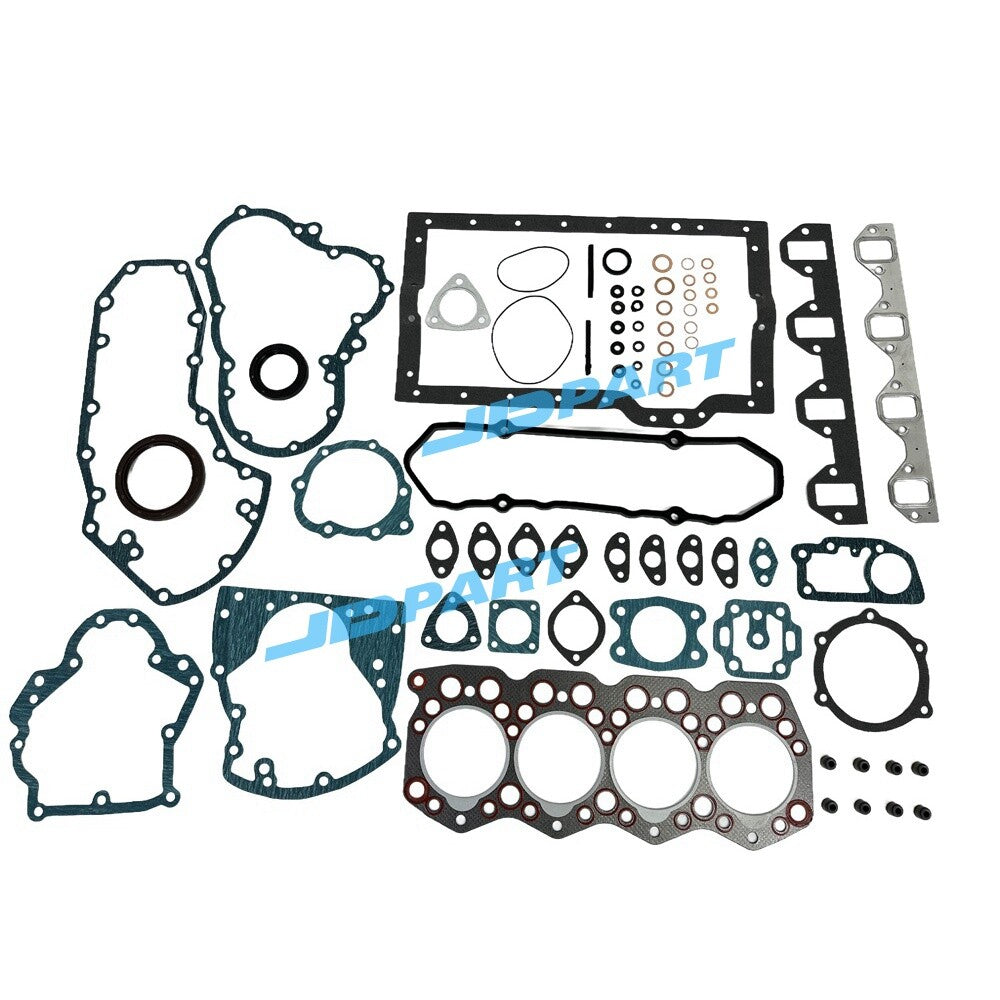 Full gasket kit with head gasket for S4E2 excavator engine parts -