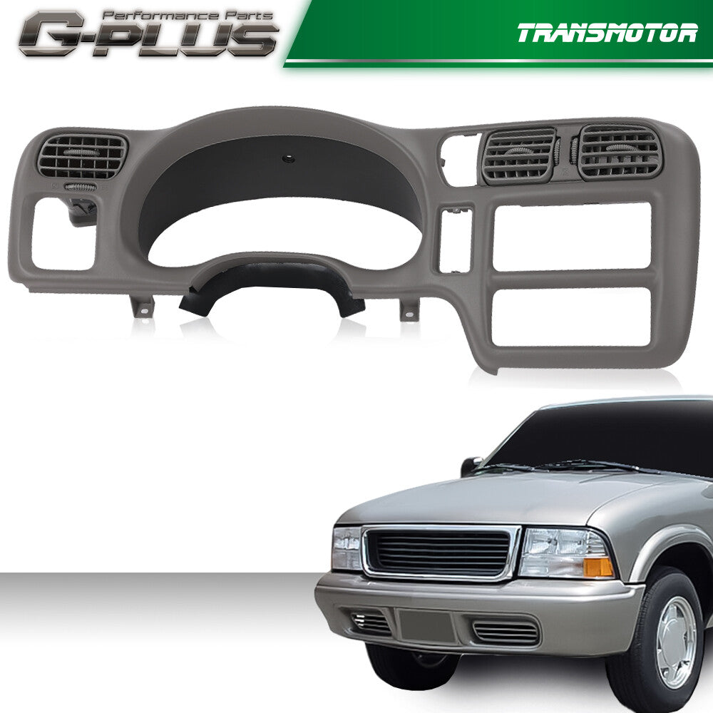 Dash Trim Frame Protector Fits 1998-04 for Blazer Jimmy Sonoma S10 Grey - v