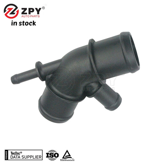 ZPY Upper Radiator Water Hose Plastic Connector for Audi TT for VW for Golf for Jetta Q
