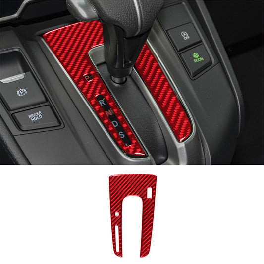 2Pcs Carbon Fiber Interior Door Strips Cover Trim For 718 2016-2022 v