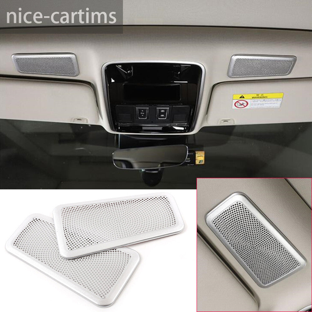 Steel Silver Top Speaker Net Cover for Land Rover for Range Rover Sport /Vogue 2020+