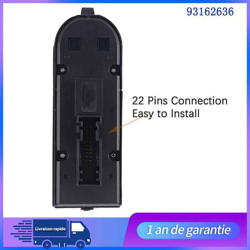 Commutateur de Vitre Lectrique pour for Opel Tigra Twintop 2004-2016 93162636 Neuf n