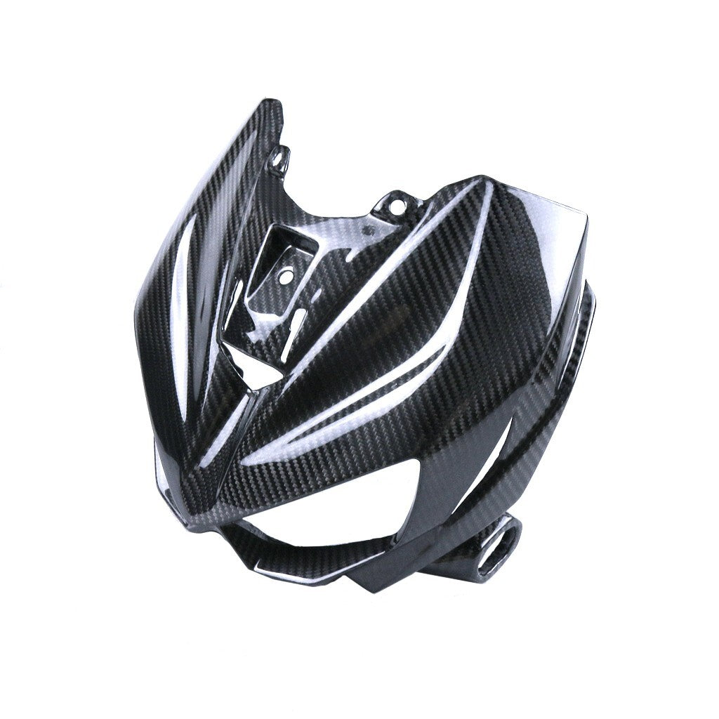 Real Carbon Fiber 2014-2022 for Kawasaki Z1000 Front Nose Headlight Fairing Cowl