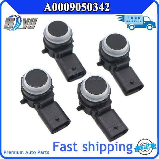 4-pack of brand new parking PDC sensors suitable for A-Class, B-Class, SL, GLK A0009050342- v