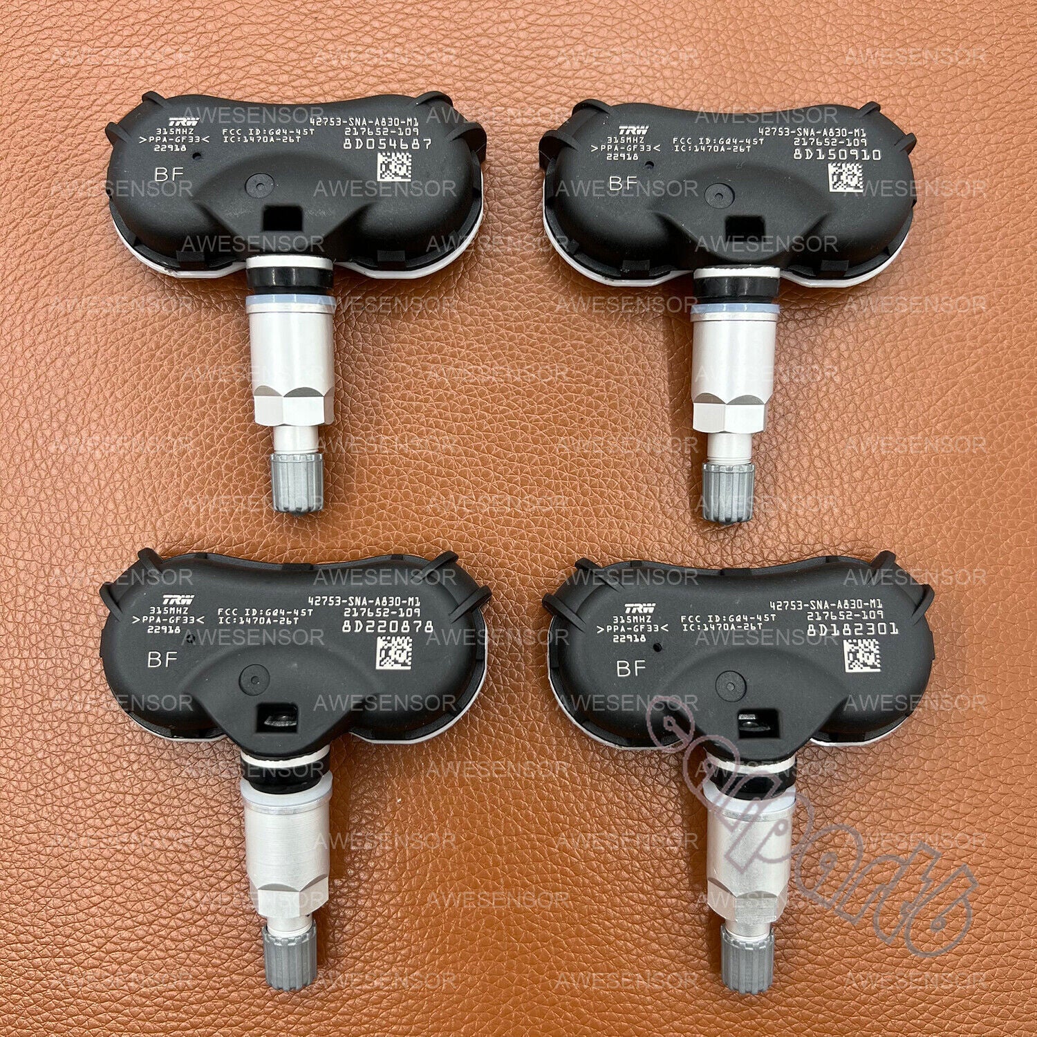 4Pcs NEW TPMS Tire Pressure Monitoring Sensor for HONDA for CIVIC CR-Z 42753SNAA83