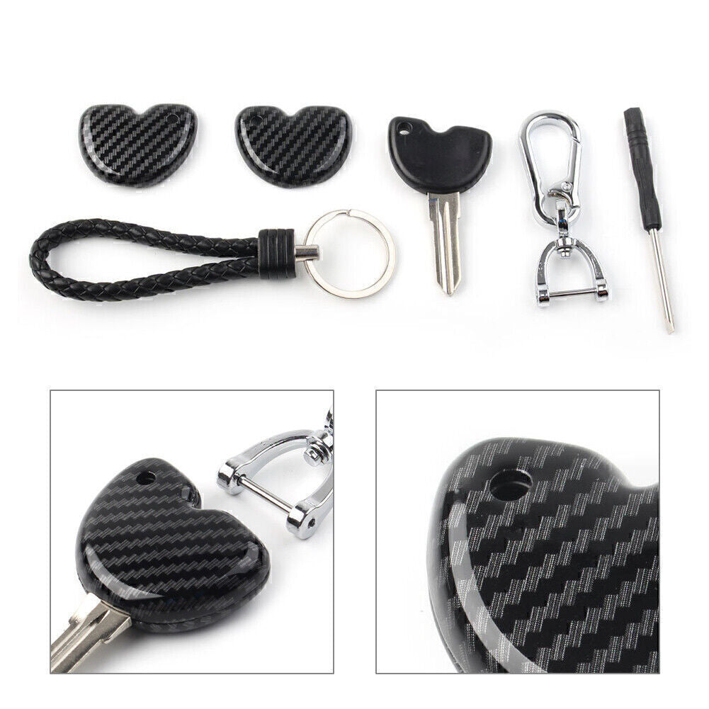 For Vespa Piaggio 3VTE Fly 125 250 300 Motorcycle Uncut Blade Blank Key Embryo