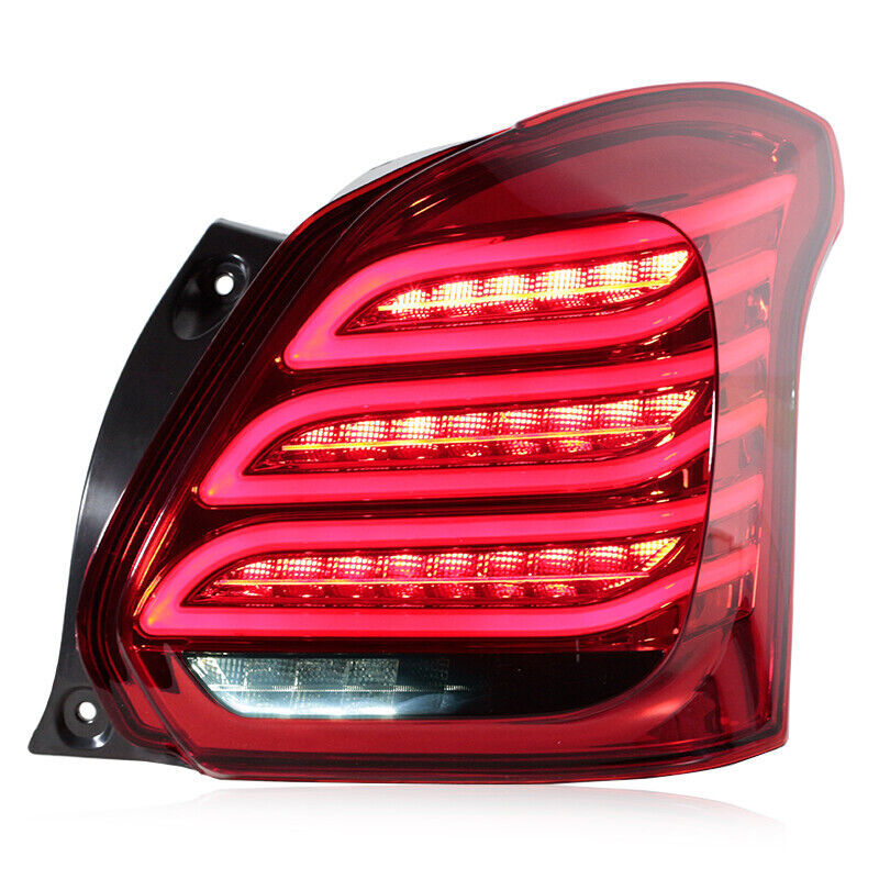 Pair for Suzuki for Swift 2017-19 Red LED TailLight Reverse Dynamic Turn Signal Lamp