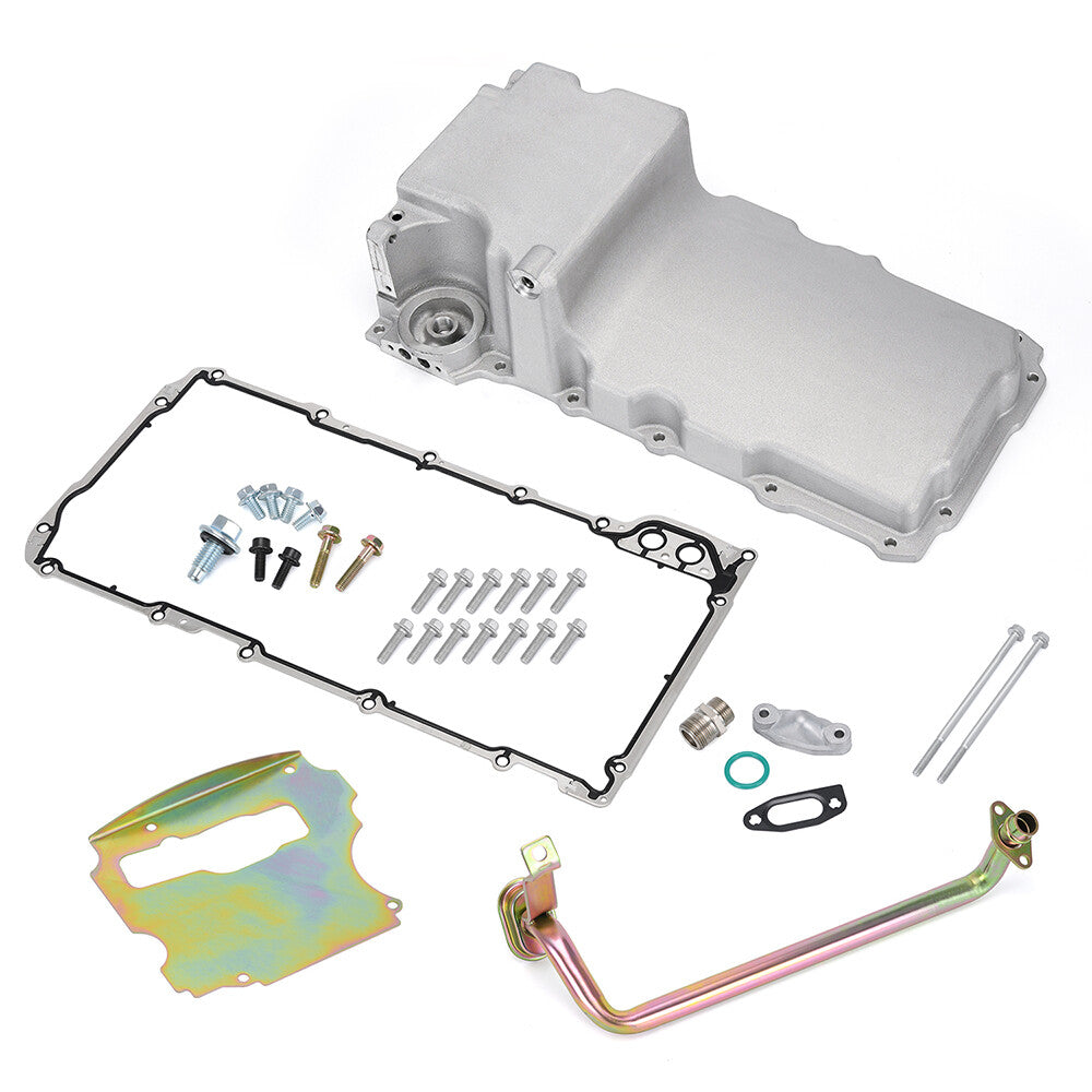 LS Swap Oil Pan Retrofit Kit Low Profile For 1955-87 LS1 LS2 LS3 4.8L 5.3L 6.0L