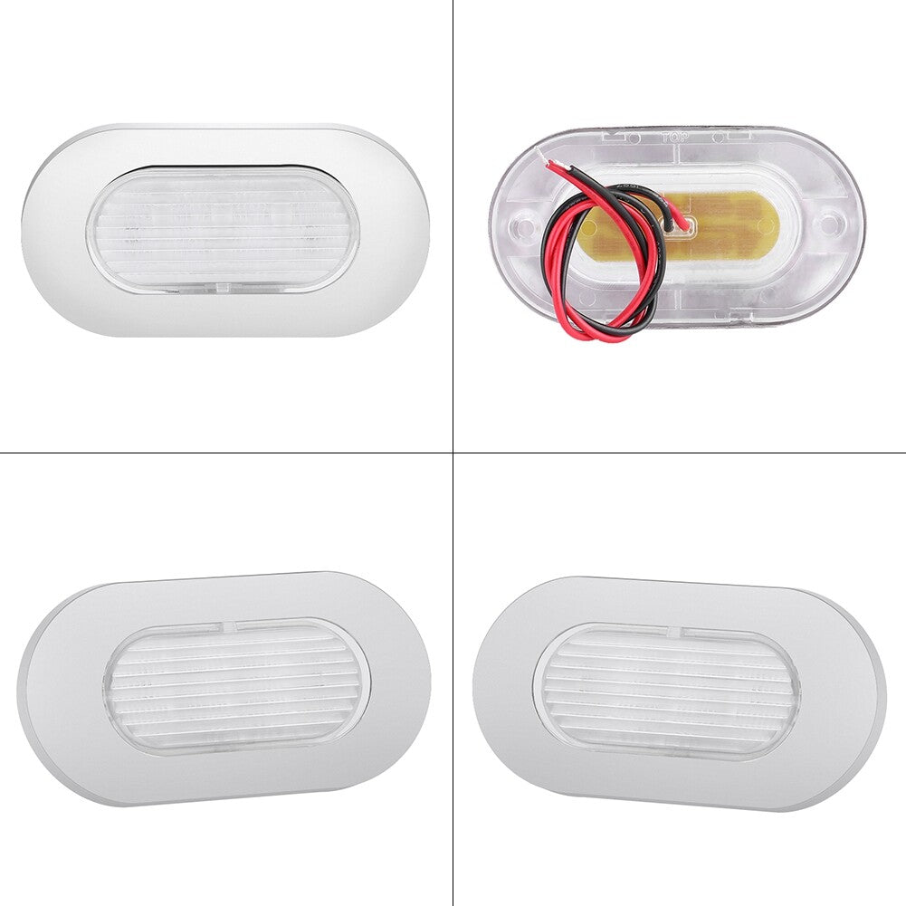 New Auto Stainless Steel 12V 2835SMD LED Anchor Stern Transom Light Lamp For RV