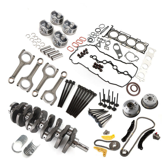Engine Rebuild Kit Crankshaft Rods Timing Chain Kit for Hyundai for KIA G4KH 2.0T n