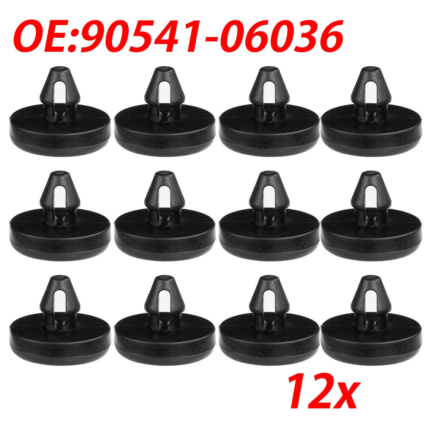 12pcs Brake Stopper Switch Brake Pedal Pad Limiter for TOYOTA for LEXUS #90541-06036 Q