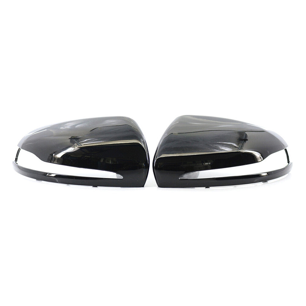 R¨¹ckspiegelgeh?use f¨¹r for Mercedes-Benz CES CLS GLC Klasse Gloss Black 2pcs