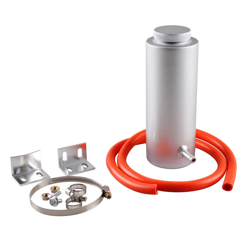 General Motors 800ml Aluminum Alloy Cooling Pot Auxiliary Water Tank Oil Line Kit - n