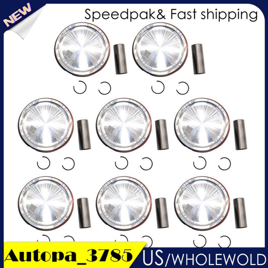 8PCS Piston Set w/rings for Jaguar for Land Rover AJ133 5.0 V8 Supercharged Engine