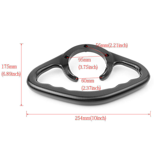 Motorcycle Passenger Front Hand Grip Tank Grab Bar Handles Armrest Fit for Kawasaki Q