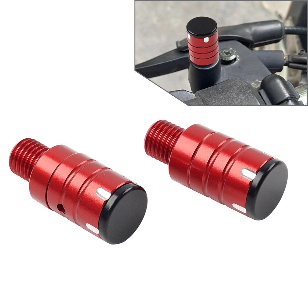 Mirror Hole Blanking Plug Screw Cap Bolt 10MM Red for Yamaha MT07 MT09 MT10 Red Q