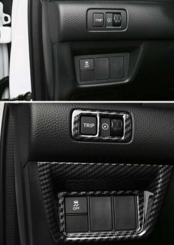 for Honda Accord 10th 2018-2022 ABS Carbon Headlight Switch Control Cover Trims
