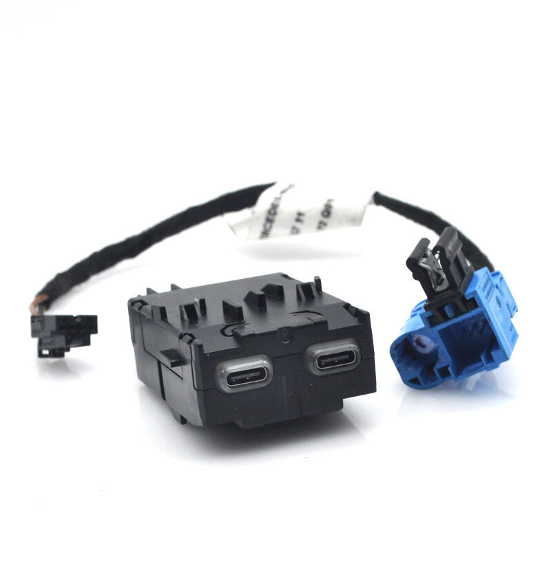 Dual Usb Type-C Charger socket led for Mercedes vito viano W447 v class 2014 up v