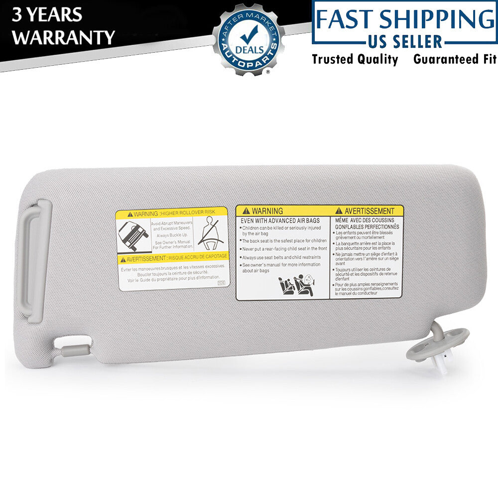 74310-35A91-B1 2010-2023 Gray Right Side Sun Visor for Toyota Prado 7431035A91B1