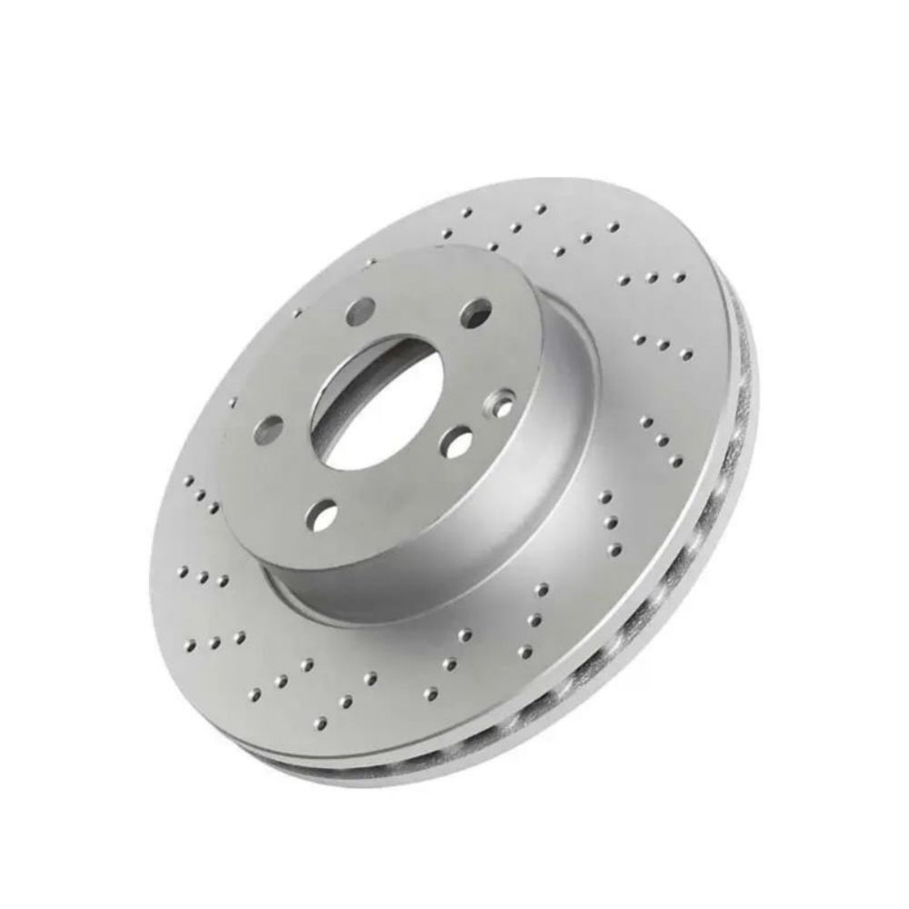 A pair of ventilated brake discs suitable for MERCEDES E200D S213, W213 2.0D front 2016 kit Q