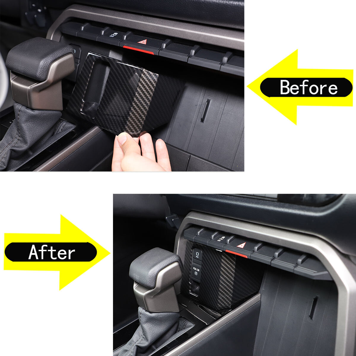 Silver ABS Exterior Front and Rear Door Exterior Handle Covers for Tacoma 2016 - 2022- v