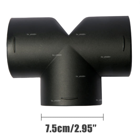 75mm Ducting T Piece Vent Connector Fit For Webasto Eberspaecher Air Diesel Q