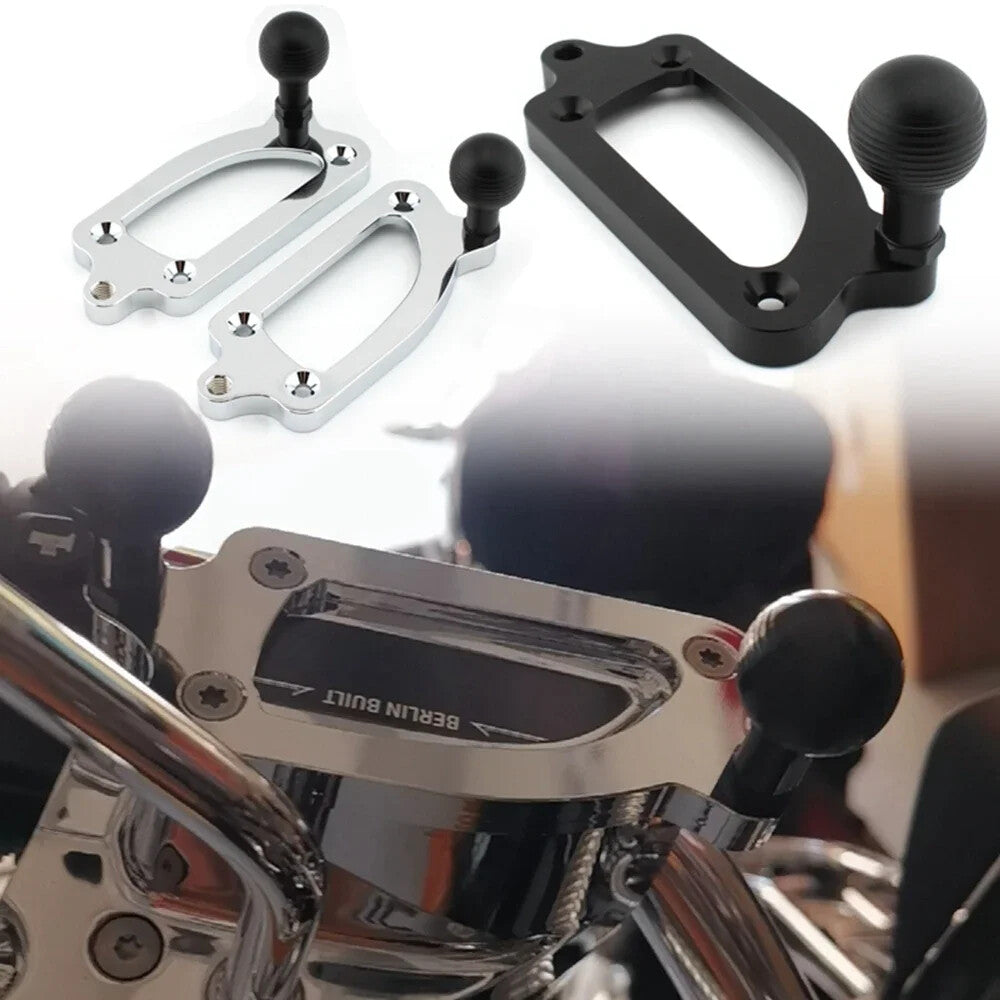Brake Reservoir Cover with Bracket Hydraulic Oil Cup for BMW R18 R18B R18TC