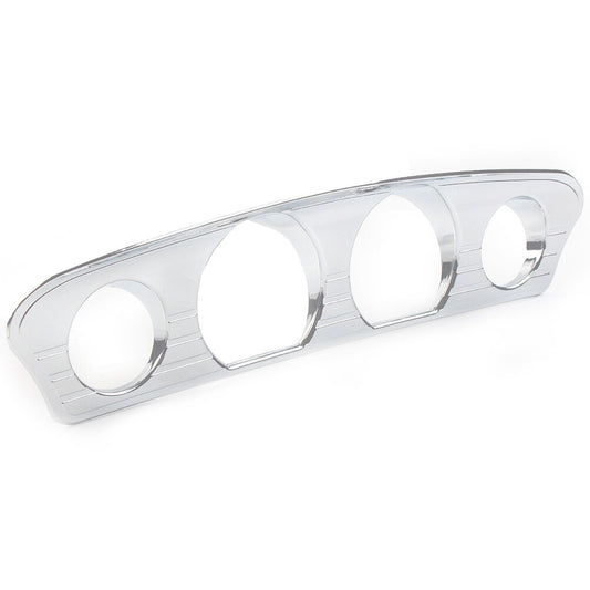 Chrome Tri Line Gauge Stereo Accent Trim Cover for Harley Touring 2014-2021 2020 Q