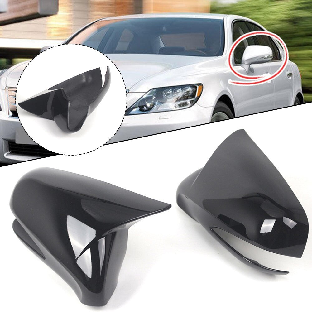 for Lexus RX270 RX350 RX450 2009-2014 Gloss Black Rearview Mirror Cover