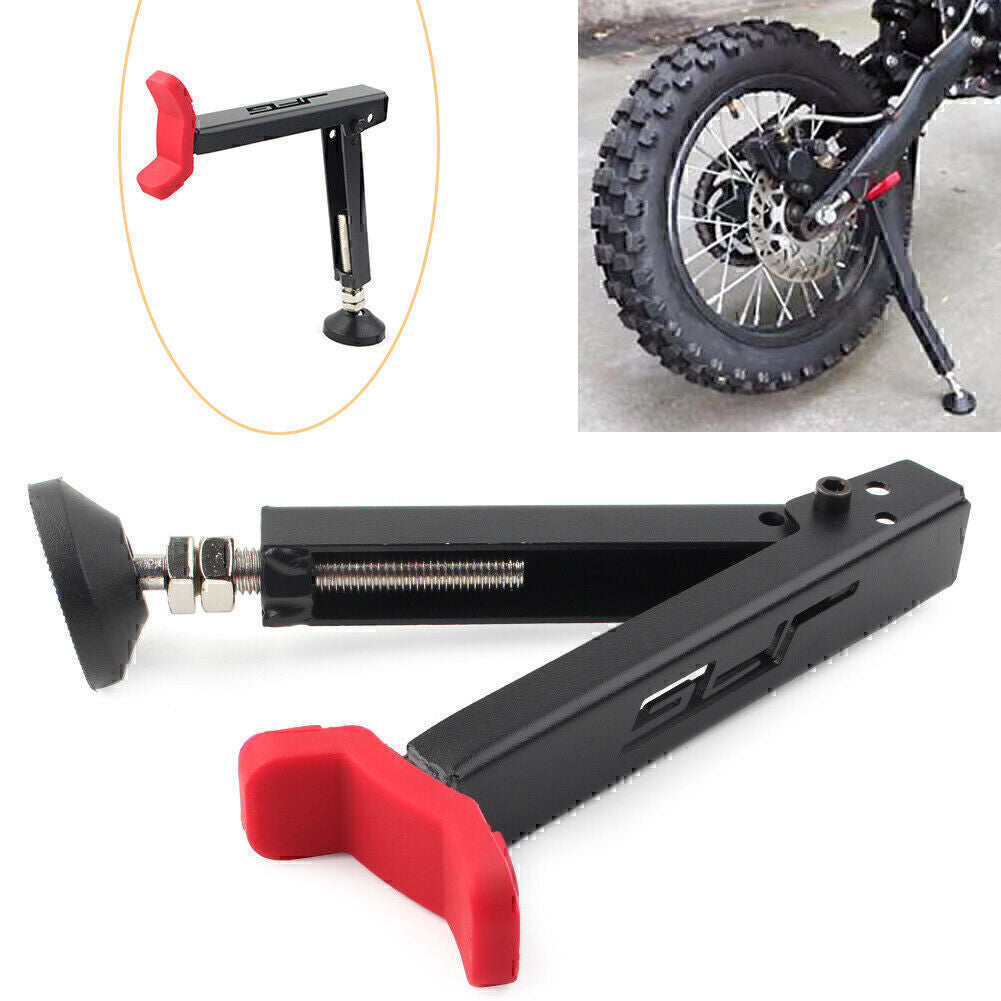 Wheel Support Side Stand Swingarm Stand Dirt Pit Bike Repair Motorcycle Tool Red Q