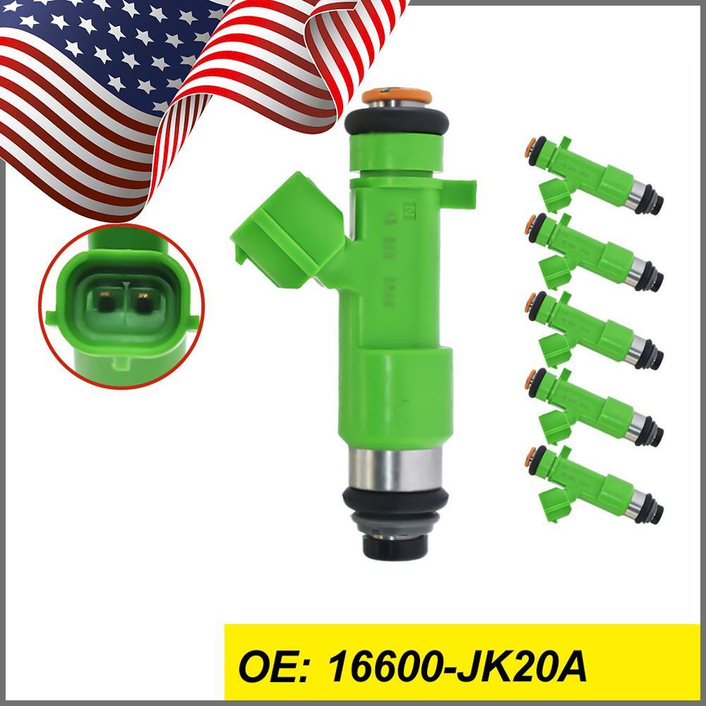 Set of 6 Fuel Injectors for Nissan For Maxima Altima Murano Quest 16600-JK20A