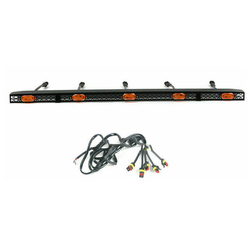LED Car Helmet Light Strip Cover 5 LEDs for Toyota FJ Cruiser 2007-2021