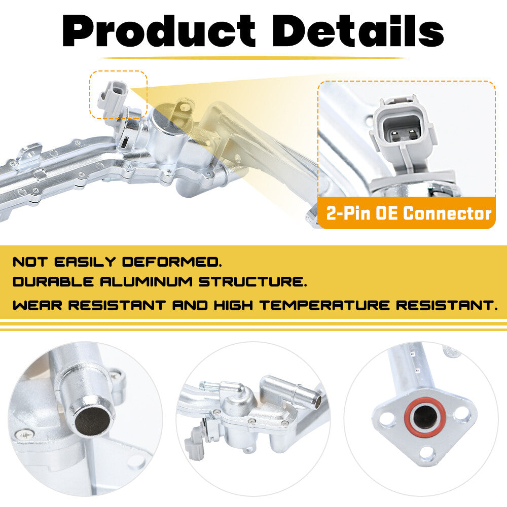 Upgraded Aluminum Coolant System Water Pipe Kit for Jaguar for Land Rover 3.0L V6