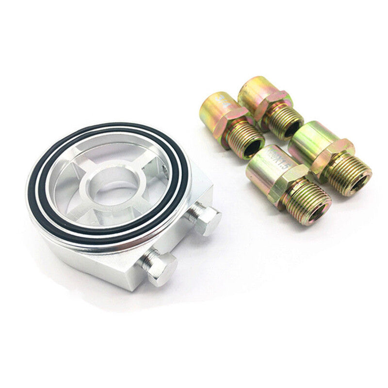 Car Oil Cooler Filter sandwich plate AN10 M20x1.5/M22/1.5/M18x1.5/3/4-16 v