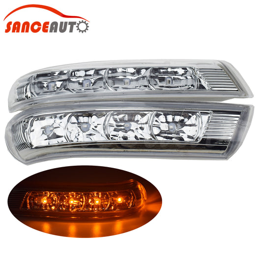 4 LED turn signals on the side mirrors for the for Hyundai Santa Fe Veracruz IX55 (07-12) n