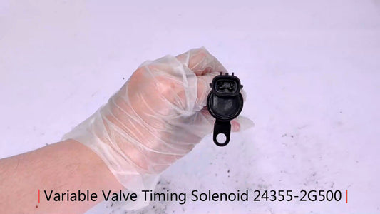 Variable valve timing solenoid valve 24355-2G500 is suitable for Hyundai Tucon for Genesis and for Kia Optima. Q