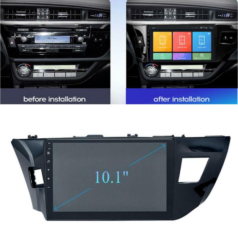 Suitable for 2014-2016 for Corolla Stereo Radio 10.1-inch Android 10.1 Head Unit GPS Navigation n