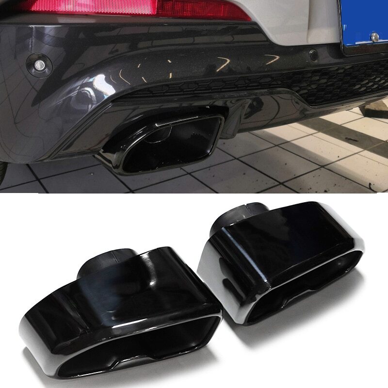 Exhaust Stainless Steel Square Exhaust Pipe for BMW X3 G01 X4 G02 2019-22 Q