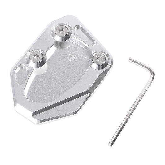 Kickstand Extender Foot Side Stand Extension Pad Fit for LIFAN KPR150 Silver Q